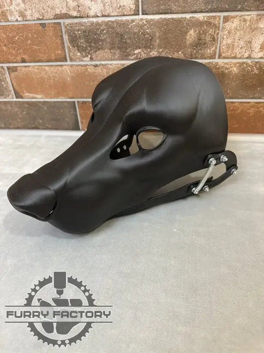 Fursuit Realistic Wolf head base (3D print) , furry headbase